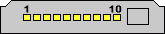 10 pin cell phone proprietary connector layout