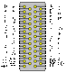 50 pin M/50 male connector drawing