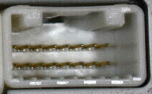 16 pin Nissan Head Unit pre-amp photo and diagram