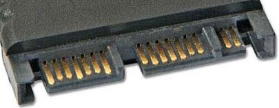 16 pin (7+9) SATA micro photo and diagram