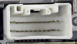 20 pin Mitsubishi Head Unit photo and diagram