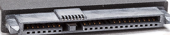 32 pin SATA Express cable (host receptacle) photo and diagram