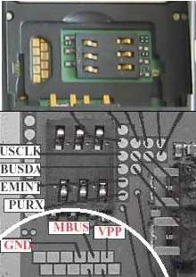 12 pin Nokia 8310 cell phone proprietary photo and diagram