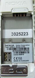 5 pin Nokia 2100 cell phone proprietary photo
