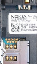 9 pin Nokia 7600 cell phone proprietary photo