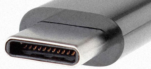 24 pin USB-C plug photo and diagram